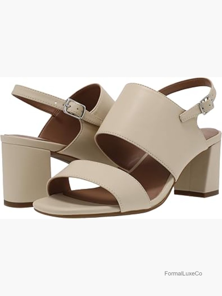 Wedge Heeled Sandals With Adjustable Ankle Strap Block Heel Open Toe